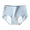 Blue, variant on Women'S Physiological Panties Seamless Mid-Waist Breathable Underwear Blue M