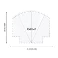 thumbnail image 2 of WHEANG Measuring Tool Ruler Woven Spiral Storage Basket Tool Ruler Patchwork Ruler Acrylic Template Ruler One Size Multi-Color, 2 of 3