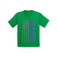 thumbnail image 1 of Awkward Styles Youth Autism Awareness American Flag Graphic Youth Kids T-shirt Tops, 1 of 4
