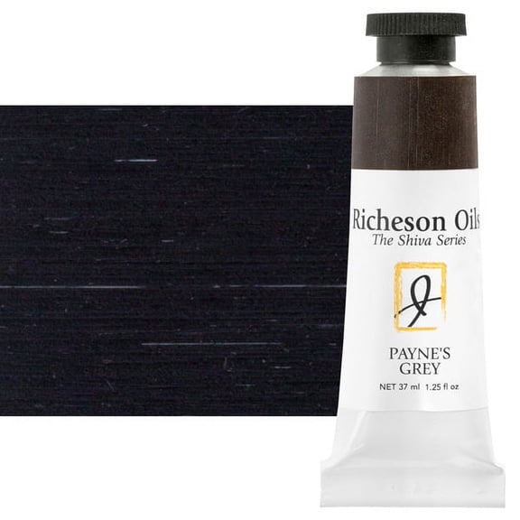 Shiva Signature Artist Oil Color - Payne's Gray, 1.25 oz Tube
