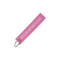 thumbnail image 1 of Popular coche motocicleta llave publicidad bordado anillo colgantes embolsado quitar cadena de moda rectángulo etiquetas de terileno Accesorios de disfraces fondo rosa, fondo rosa 13*3com Guardurnaity AP014144-02, 1 of 6