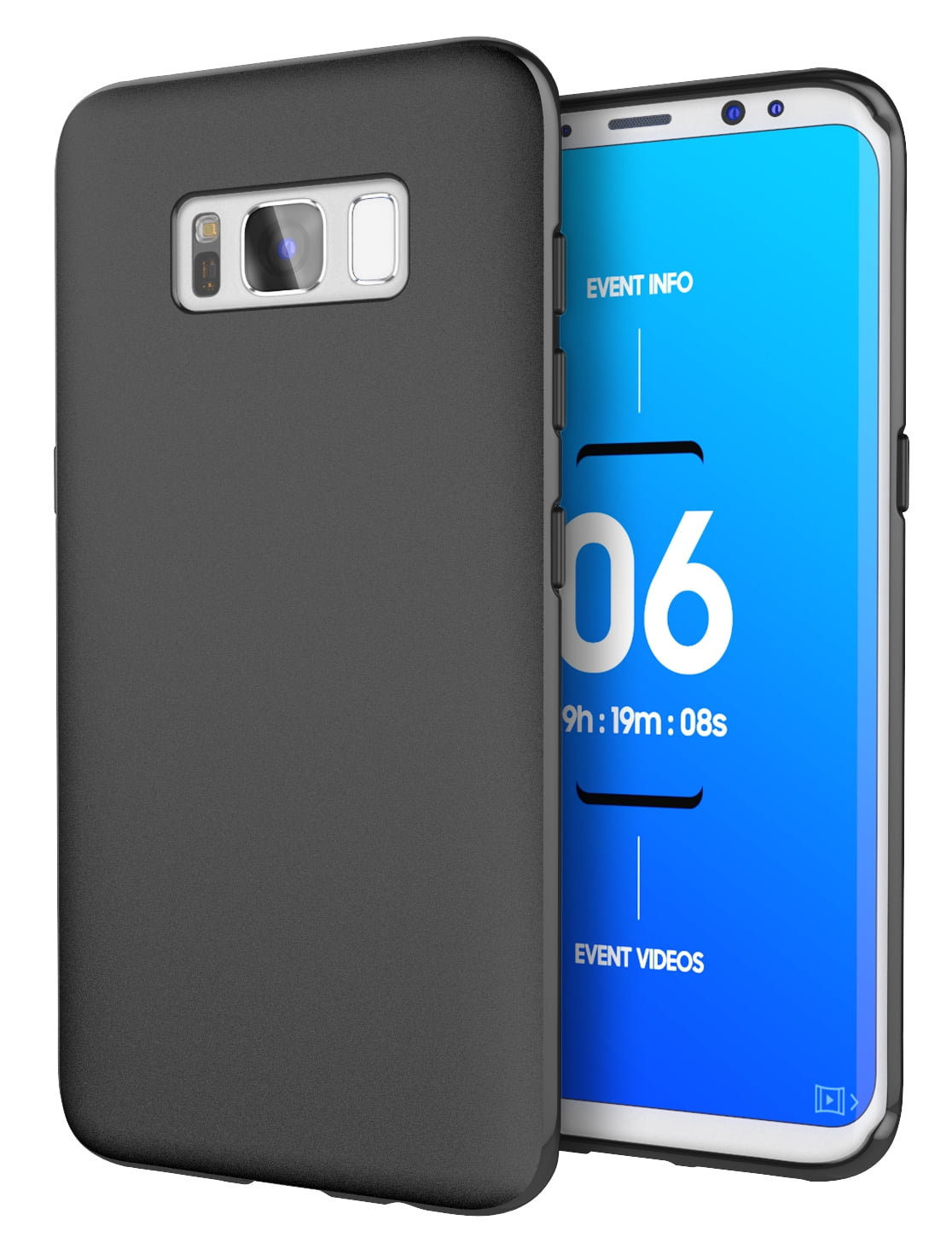 Galaxy S8 Plus Case, Cimo [Matte] Premium Slim Protective Cover for