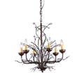 thumbnail image 1 of Kinsley Wonderland 6-light Crystal/ Bronze Chandelier, 1 of 1