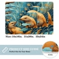 thumbnail image 2 of Platypus Polyester Non-Slip Machine Washable Indoor Rug Floor Mat Chair Rug, 2 of 6