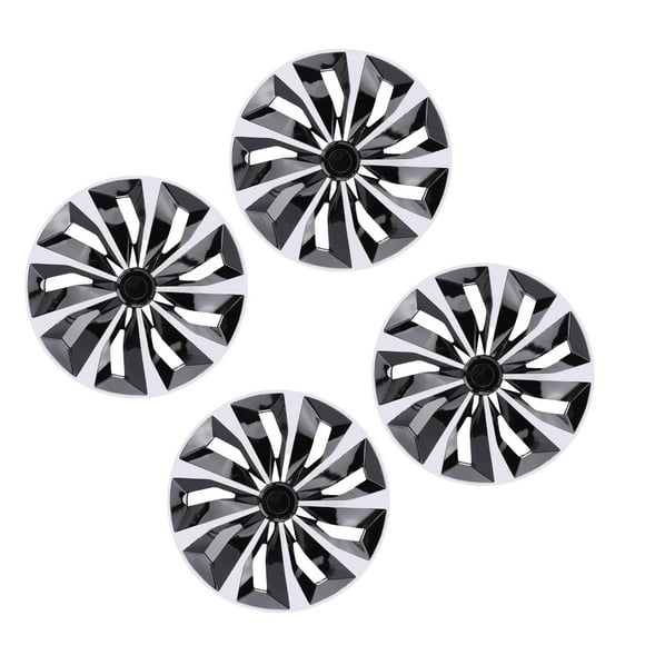 4pcs 14 Inch Snap On Hubcap Wheel Rim Cover Set Universal for Cars Trucks SUV