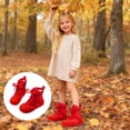 thumbnail image 2 of gcong Girls Ankle Boots Lightweight Non-slip desert Boots Military shoes Kid's hiking shoes, 2 of 6