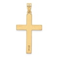 thumbnail image 3 of 14k Yellow Gold Polished .02 CT Diamond Cross Pendant, 3 of 3