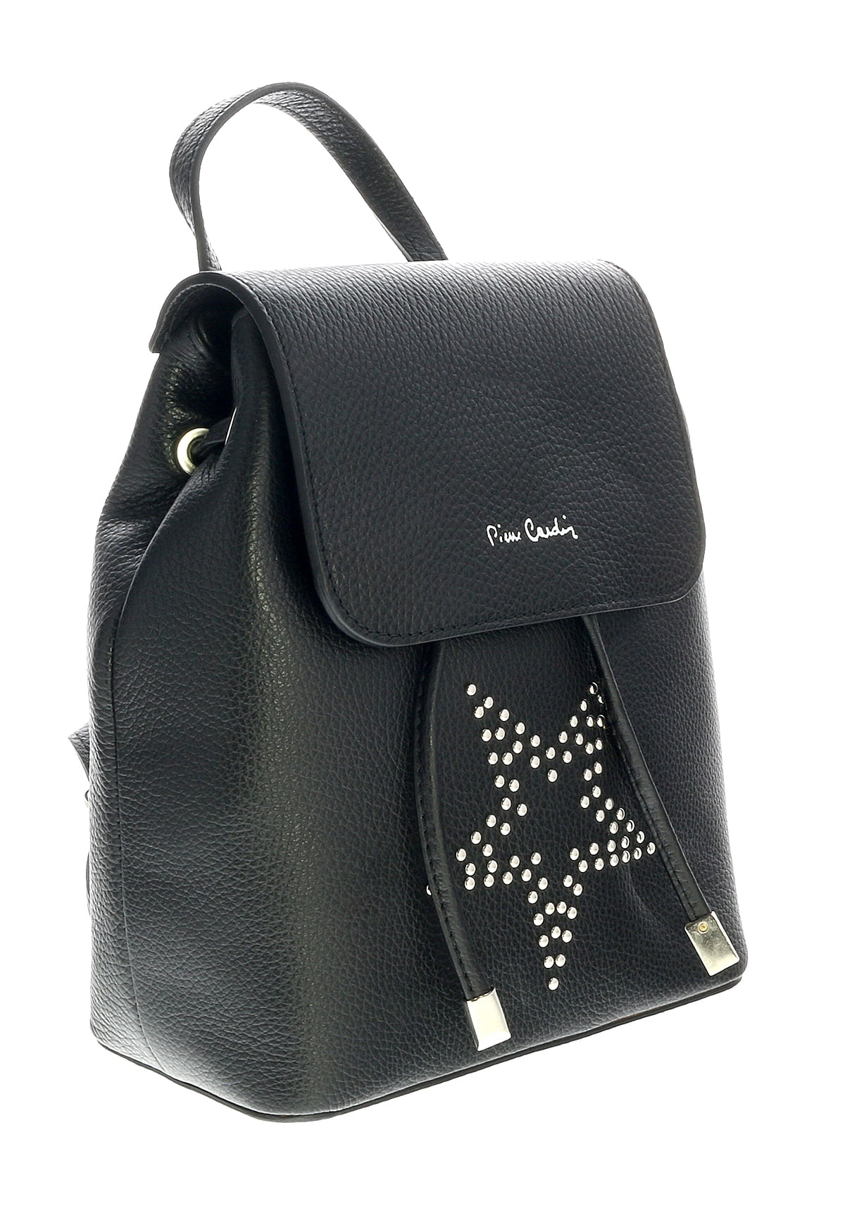 Pierre Cardin 1744 NERO Black Backpack Handbags