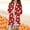 Red, variant on Tees & Shorts From $6,AXXD Autumn Casual Loose Solid Printed Long Sleeve Pocket Sweater Woman Plus Size Cardigan Clearance Red Size 10