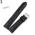 thumbnail image 6 of Chicmine 18/20/22mm Luxury Faux Leather Buckle Wrist Watch Band Replacement Strap, 6 of 9