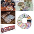 thumbnail image 4 of SUTENGDA 36 Pieces Jelly Roll Multi-Color Fabric Quilting Fabric Strips with Different Patterns for Sewing Quilting Crafting Home DIY, 4 of 8