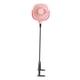thumbnail image 3 of Mini ventilador USB con cuello flexible, silencioso, recargable, personal, con clip, 3 unidades Rosa 2200mAh, 3 of 9