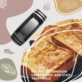 thumbnail image 4 of Justharion Rectangular Carbon Steel Toast Mold High Temperature Resistant Bread Baking Pan Moulds Kitchen Supplies Baking Tool black L 1Set, 4 of 6