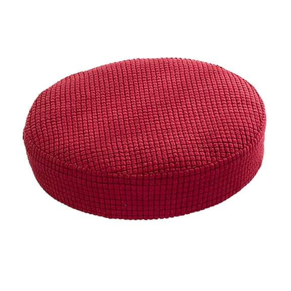 Bar Cushion Covers Elastic Chair Covers 28-38cm Red