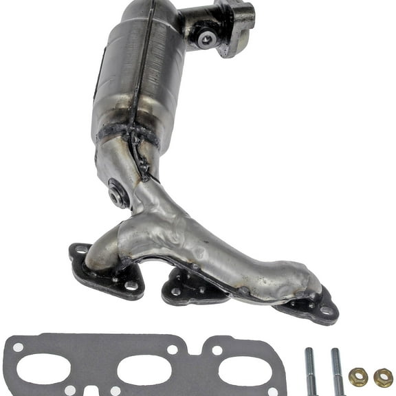 Dorman 674-141 Front Catalytic Converter with Integrated Exhaust Manifold for Specific Ford / Mazda / Mercury Models, Natural
