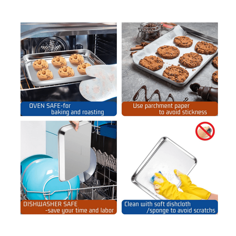 For a limited time only! Get two of our half-sized sheet pans