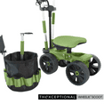 thumbnail image 2 of TheXceptional Wheelie Scoot with Tool Toter Handle Bucket Holder and Comfort Cushion, 2 of 4