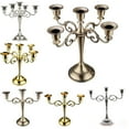 thumbnail image 4 of LingStar 3Heads/5Heads Romantic Candelabra for Wedding Props Dinning Table Hotel Decor, 4 of 9