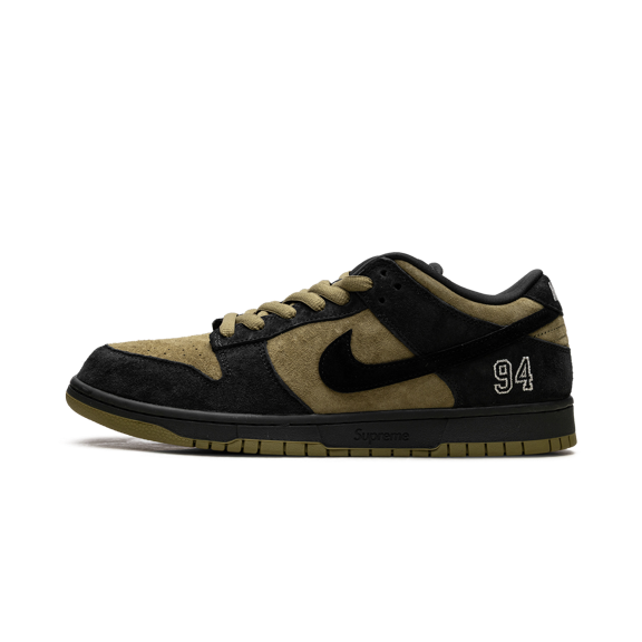 NIKE MENS SB Dunk Low "Supreme - Camper Green" HQ8487 300 HQ8487 300 from Stadium Goods