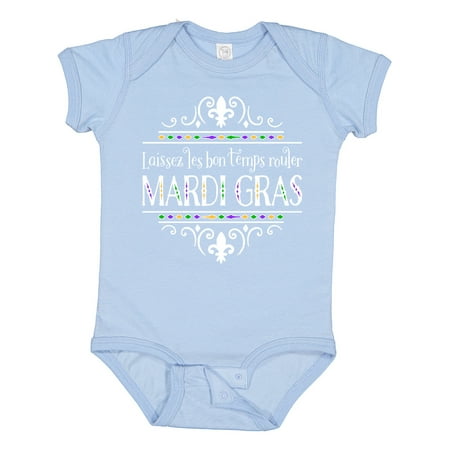 

Inktastic Laissez Les Bon Temps Rouler Mardi Gras Gift Baby Boy or Baby Girl Bodysuit