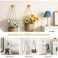 thumbnail image 4 of Bathroom Accessory Set Brushed Gold Towel Ring Set Stainless Steel Toilet Paper Holder Towel Ring Robe Hook Wall Mount, 4 of 6