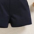 thumbnail image 5 of Mercatoo Baby Boy Gentleman Outfits Short Sleeve Romper Shirts Tops + Bib Pants + Bow Tie Clothes Baby Boys Party Set, 5 of 9
