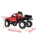 thumbnail image 4 of Tholdsy 1 Juego de camiones modelo de coche RC, automóvil todo terreno para recreativo, rojo Kits de construcción modelo Rojo Tholdsy FN001798-01, 4 of 6