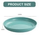 thumbnail image 2 of Material PP duradero, apto para microondas y lavavajillas, perfecto para ensaladas, pasteles o platos principales, 4 opciones de color, platos irrompibles para acampar, paquete de 4, 23 cm, 2 of 6