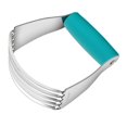 thumbnail image 1 of Cortador de masa ALLTOP de acero inoxidable, color turquesa, 1 of 7