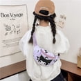 thumbnail image 5 of Bolso bandolera Cinnamoroll Monedero Sanrio Bolso de pecho Kuromi Riñonera My Melody Bolso de mano Hello Kitty Bolsa de almacenamiento Pochacco Niño, 5 of 5