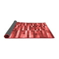 thumbnail image 2 of Ahgly Company Indoor Round Abstract Red Contemporary Area Rugs, 3' Round, 2 of 4