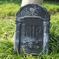 thumbnail image 3 of Lápida de espuma para decoración de Halloween, accesorios de diseño para exteriores, atmósfera de Terror, Graveyard, 3 of 4