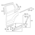 thumbnail image 3 of Couvre-arc de Roue pour Sourcils, Protection Résistante aux Rayures Arrière Gauche 75395 TLA A01 pour CR-V 2017 à 2022, 3 of 7