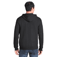 thumbnail image 3 of Gildan Heavy Blend Zip Up Hoodie, Midweight Hoodie, Fleece Hooded Sweatshirt, Black, XL, 3 of 5