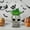 B, variant on HOARBOEG Skull Succulent Planter Pot, Resin Halloween Decorative Flower Pot for Home and Office Desktop, Unique Gothic Style Plant Pot for Succulents, Small Cactus Decor
