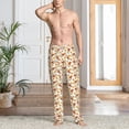 thumbnail image 6 of Lsque Gnomes Autumn Print Men's Pajama Pants, Lounge Pant - Comfortable Home Wear,Elastic Waistband, Stylish Design-Small, 6 of 9
