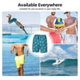 thumbnail image 6 of Daiia Sea Turtle Mens Swim Trunks Swim Shorts Quick Dry Swim Shorts with Mesh Lining Pockets-Large, 6 of 9