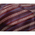 thumbnail image 4 of oneOone Silk Tabby Fabric Chevron & Greek Key Block Print Fabric By Yard 42 Inch Wide, 4 of 4