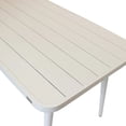 thumbnail image 3 of Mesa Fiji Blanca Aluminio Para Exterior Estilo Minimalista, 3 of 6