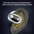 thumbnail image 6 of Oggfader Wireless Earbuds Bluetooth 5.49 Wireless Earphones In Ear Non In Ear DT5.0 Directional Sound Transmission Panoramic Sound Effect Strong Battery Life Bluetooth Earphones White, 6 of 8