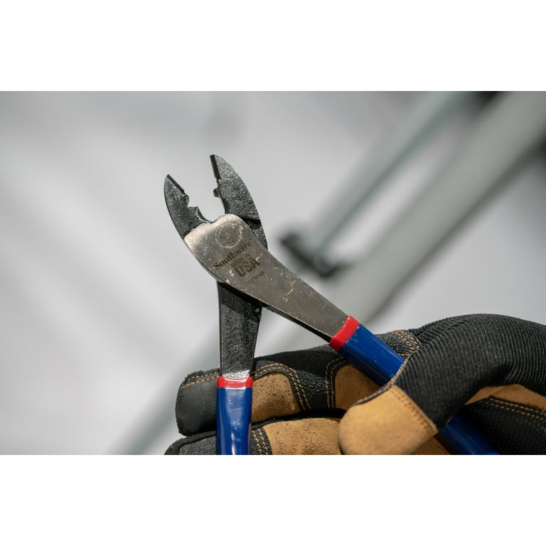 8/o - Finance Southwire Ade In Aerica Terinal Criper And Wire Cutter, 9" Terinal Criper - Foto 12