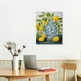thumbnail image 2 of Nawypu  Lemon Fruit Tree Ornate Vase Still Life Painting, Design by Molly Susan Strong Canvas Wall Art, 16x20 inch, 2 of 4