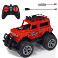 thumbnail image 7 of Remote Control Car, Mini RC Truck Toys with Rechargeable Batteries, 1:43 Scale Rc Car Toys for Kids 6+, Red, 7 of 7
