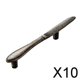 thumbnail image 1 of 10x Cuchillo Tenedor en Apariencia de Níquel Cepillado Pequeña Sala de Cocina Puerta Del Cajón Es / Manijas Perilla, 1 of 9