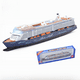 thumbnail image 3 of Gran crucero Queen Mary, crucero de lujo, barco de pasajeros, lancha rápida, simulación, modelo de aleación de juguete, 3 of 5