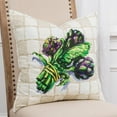 thumbnail image 5 of Rizzy Home 20" x 20" Poly Filled Pillow with Cotton Duck Cover-Multi, 5 of 5