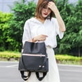 thumbnail image 1 of Mochila informal Oxford de nailon para mujer bolso escolar impermeable de Likrtyny color negro para chicas adolescentes mochila de viaje de alta calidad 2021, 1 of 9