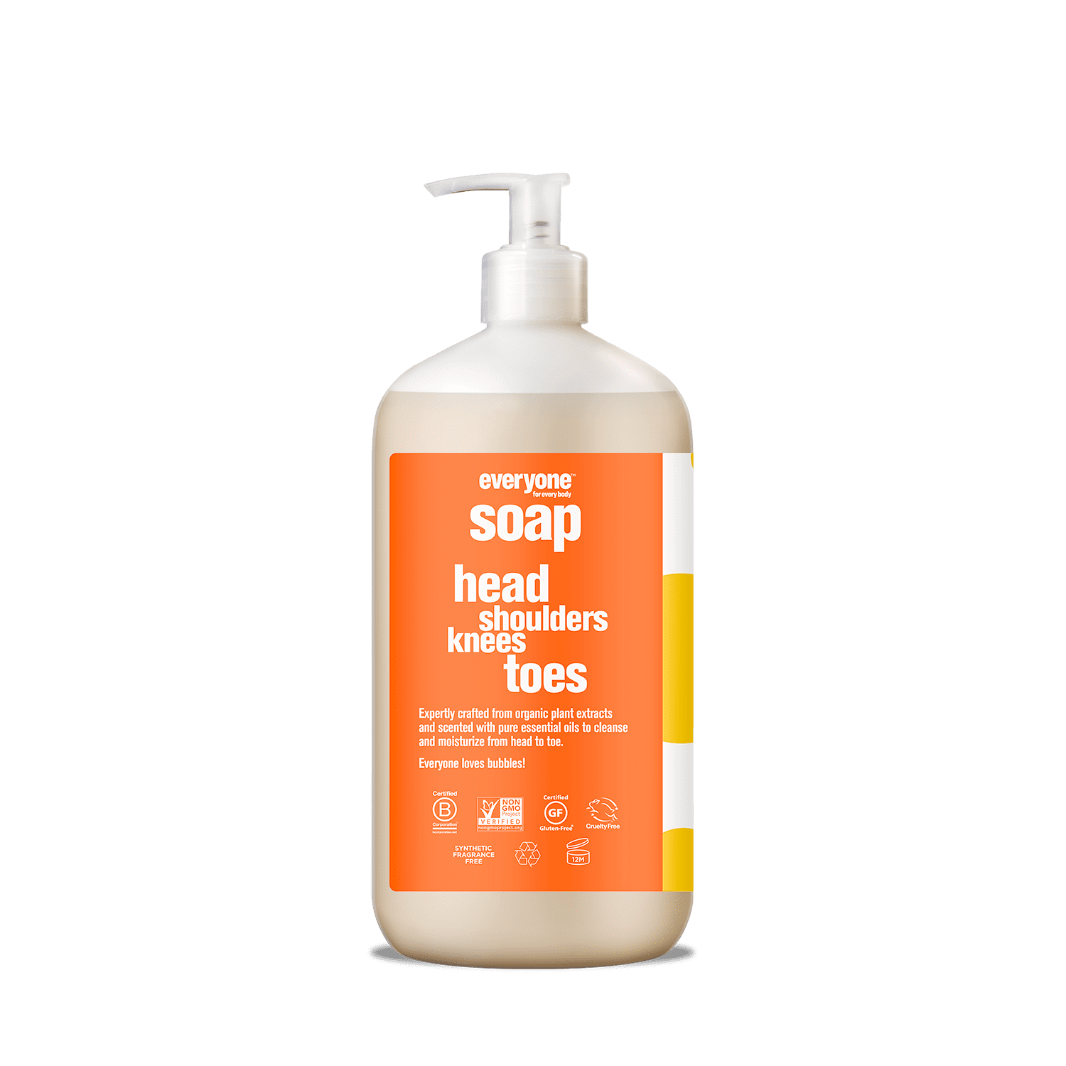 Everyone 3-in-1 Soap for Kids Orange Squeeze 32 oz.