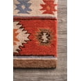 thumbnail image 3 of nuLOOM Shyla Abstract Wool Accent Rug, 3' x 5', Wine, 3 of 4