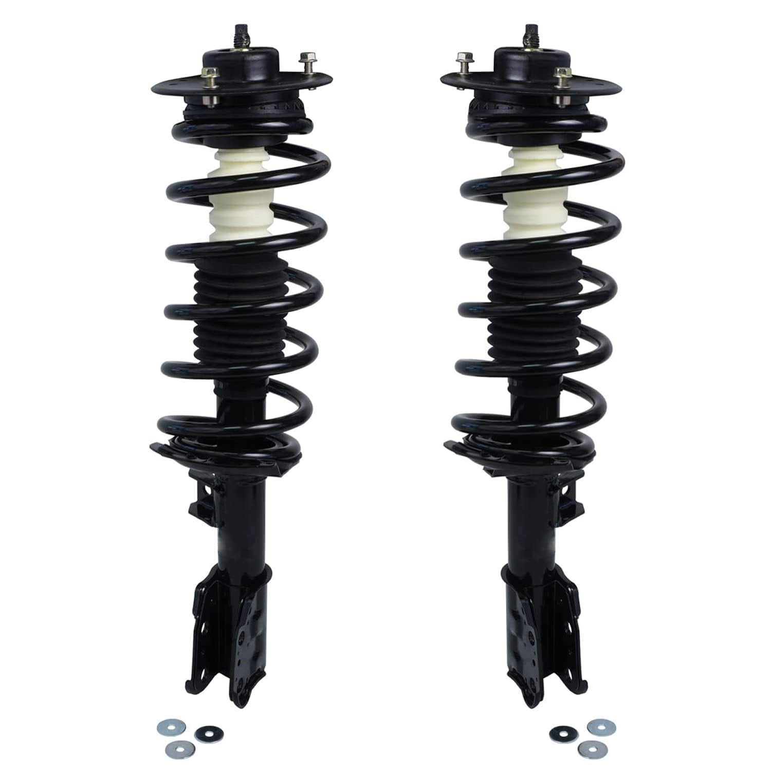 Detroit Axle - Struts Shocks for 2005 2006 Chevy Equinox 2006 Pontiac Torrent Complete 2 Front Struts w/Coil Spring 2 Rear Shock Absorbers Replacement Ready Struts Shocks Assembly